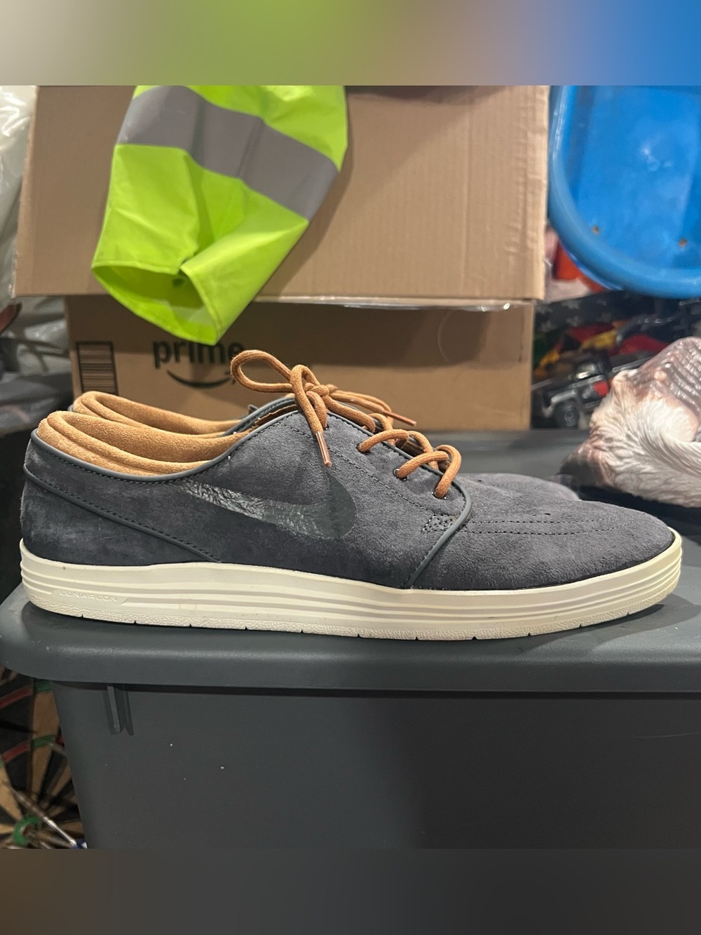 Nike SB Stefan Janoski Lunar Anthracite Black